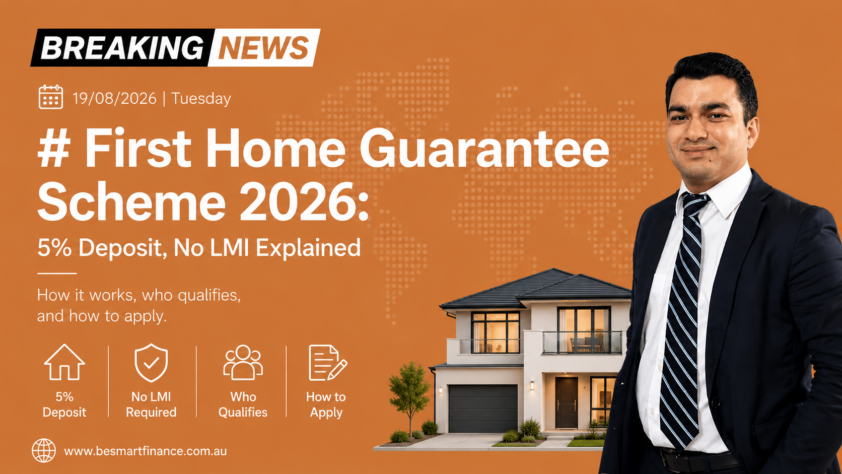 First Home Guarantee Scheme 2026: 5% Deposit, No LMI Explained